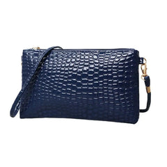 Women One-shoulder Diagonal Small Bag Phone Holder Change Clutch Zipper Bags