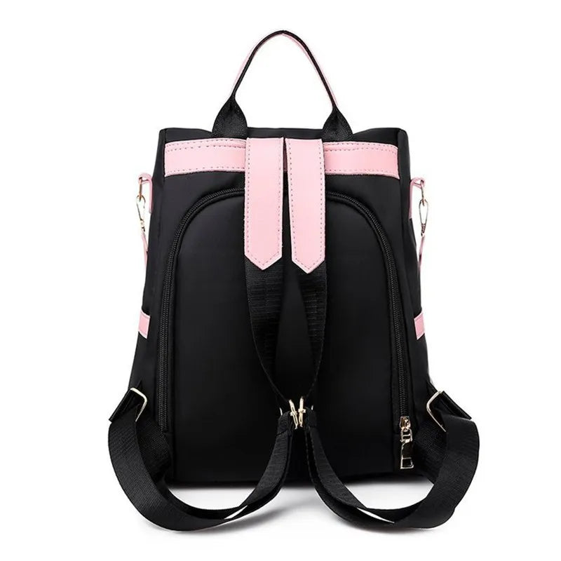 Women Oxford Backpack Female Travel Backpack Anti-theft Student Bag