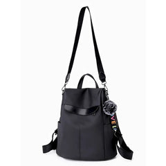 Women Oxford Backpack For Traveling Large Size Soft Leather Large Capacity