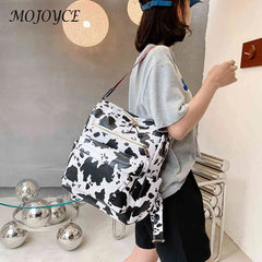 Women PU Backpacks Large Capacity Unisex Softback Hiking