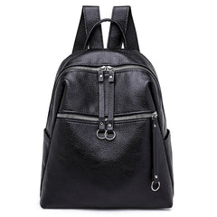 Women PU Leather Backpacks Mini Travel Rucksack Handbags School Bag