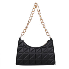 Women PU Leather Chain Messenger Bags Retro Female Single Shoulder Bags