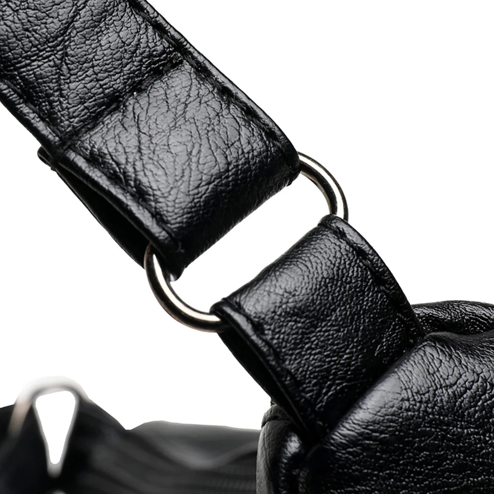 Women PU Leather Crossbody Tote Bag Female Zipper Handbag