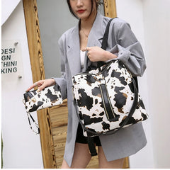 Women PU Leather School Backpack Purse Multipurpose Ladies Casual Daypack