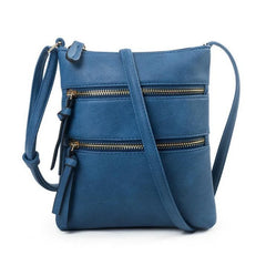 Women PU Leather Shoulder Bag Strap Crossbody Bag Casual Small Handbag Pocket
