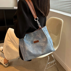 Women PU Leather Tote Bag Large Capacity Shoulder Bags Purses Bolsas