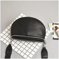 Women PU Leather Waist Bag Casual Belt Shoulder Zipper Pack