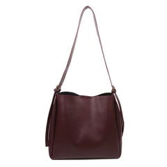 Retro Crossbody Bag Set Women PU Shoulder Bags With Wallet