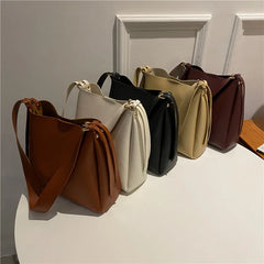 Retro Crossbody Bag Set Women PU Shoulder Bags With Wallet