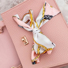 Women PU Small Cross Body Messenger Scarf Handbag Satchel Bags