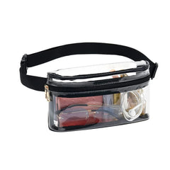 Women PVC Transparent Waist Bags Crossbody Chest Bags Casual Sports