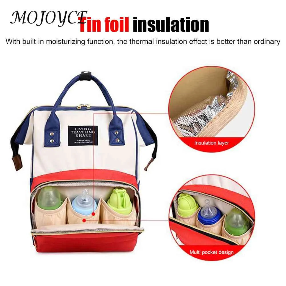 Women Preppy Style Patchwork Backpack Canvas Large Capacity Handbags