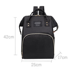 Women Preppy Style Patchwork Backpack Canvas Large Capacity Handbags