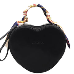 Silk Scarf Shoulder Bag for Women Crossbody Purse