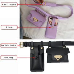 Women Phone Bag Waist Fanny Pack Belt Bum Hip Belly Mobile Pouch