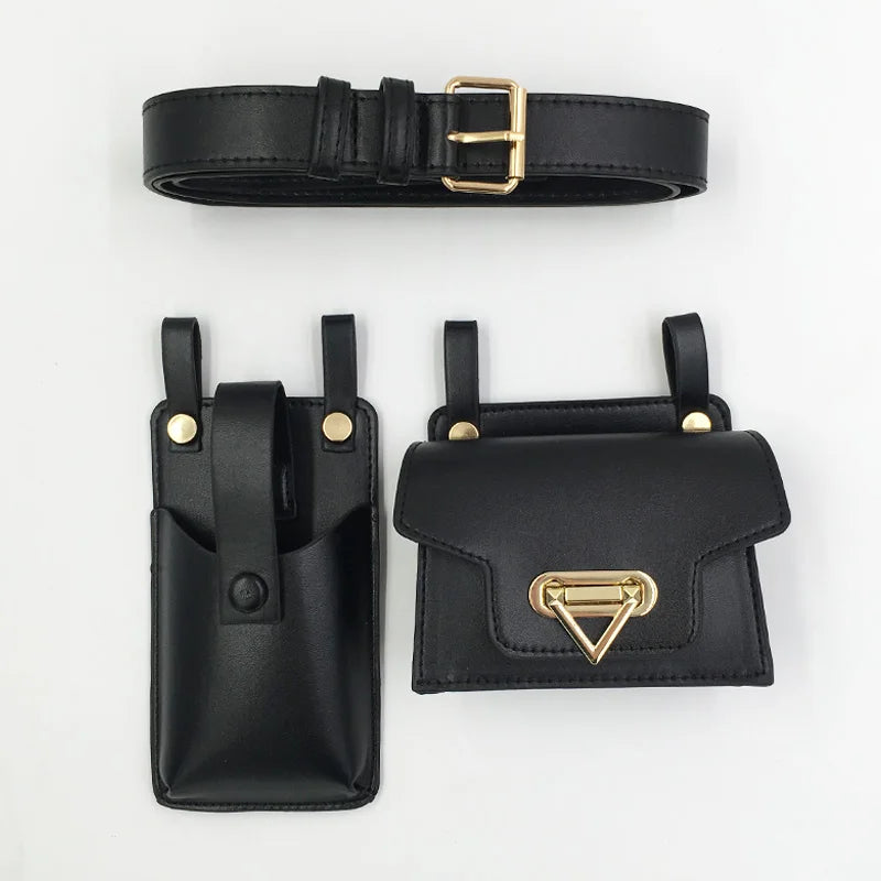 Women Phone Bag Waist Fanny Pack Belt Bum Hip Belly Mobile Pouch