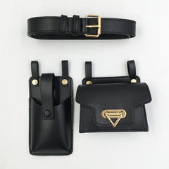 Women Phone Bag Waist Fanny Pack Belt Bum Hip Belly Mobile Pouch