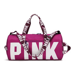 Pink Travel Bag Large Capacity Gym Sport Bag