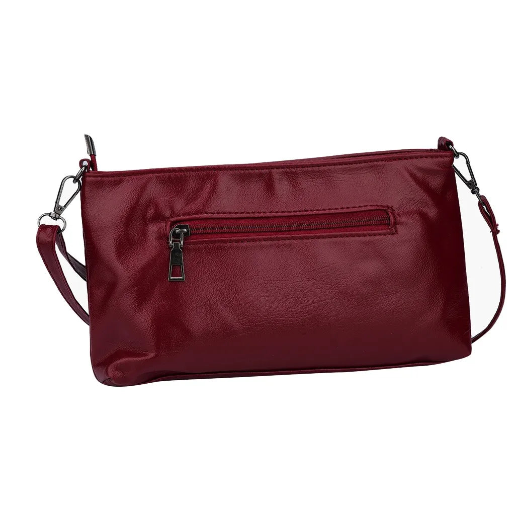 Women Plaid Chain Messenger Bag Handbag Casual Shoulder bags