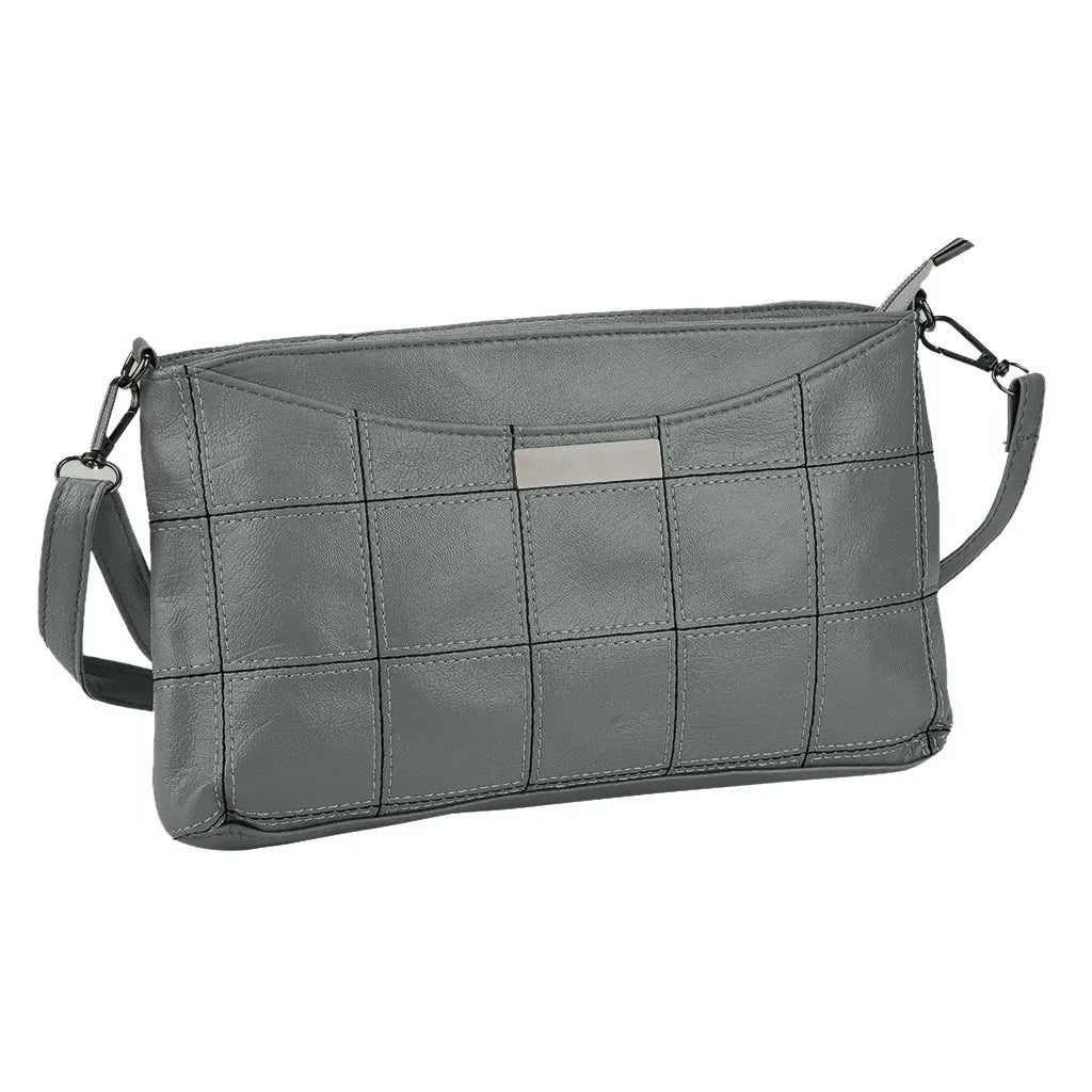 Women Plaid Chain Messenger Bag Handbag Casual Shoulder bags