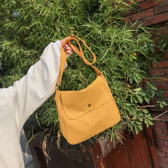 Women Platelet Cartoon Canvas Crossbody Bag Large Messenger Bag
