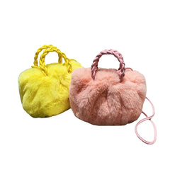 Fluffy Plush Shoulder Bag Crossbody Handbag