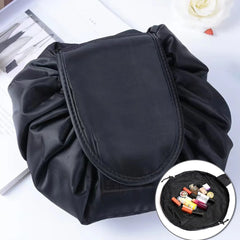Women Portable Drawstring Cosmetic Bag Travel Storage Makeup Bag