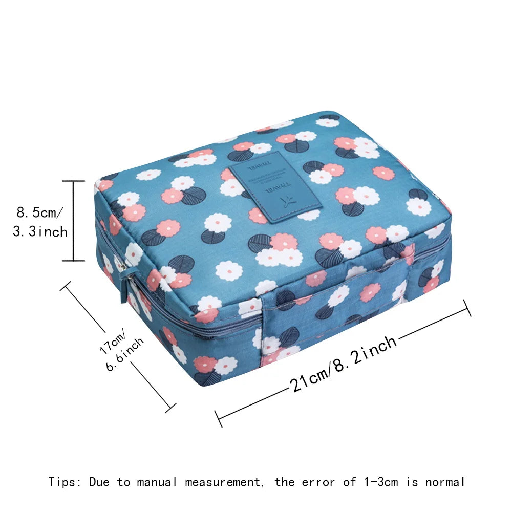 Women Portable Make Up Bag High Capacity Travel Cosmetic Bag