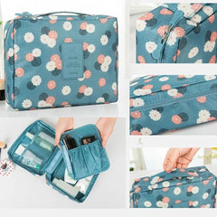 Women Portable Make Up Bag High Capacity Travel Cosmetic Bag