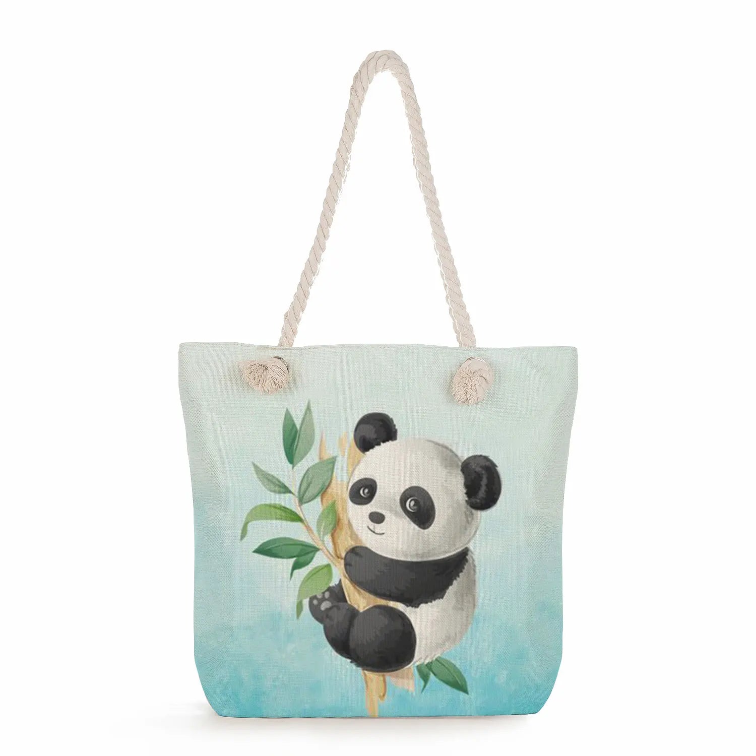 Women Portable Panda Series Shoulder Bag Handbag Tote