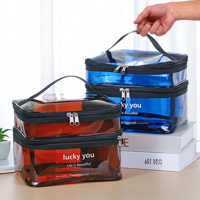 Women Travel Wash Bag Waterproof Makeup Storage Pouch