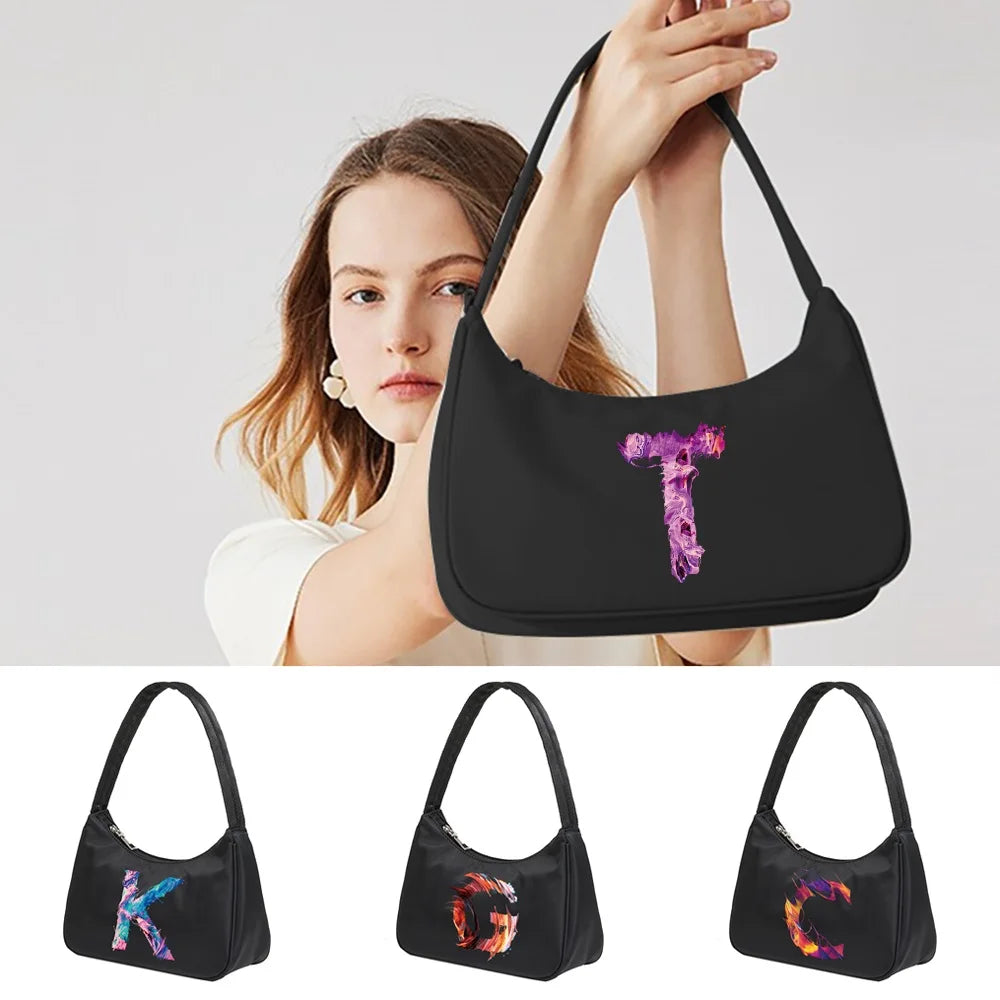 Women Underarm Bags Casual Clutches Shoulder Bag Handbag Retro Female Cosmetic