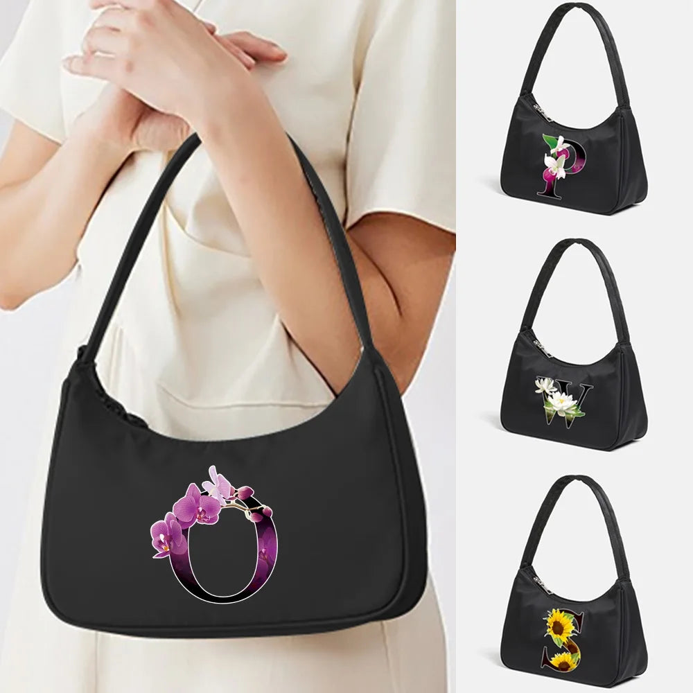 Retro Women Underarm Bag Casual Clutch Shoulder Handbag