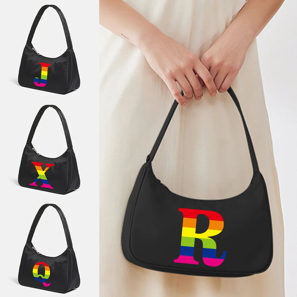 Women Underarm Bags Casual Clutches Shoulder Bag Handbag Retro