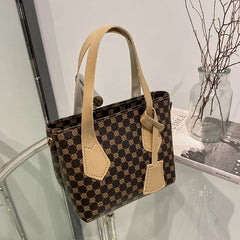 Women Printed Handbag Retro Shoulder Bag Mini Side Purse Crossbody Messenger Bag