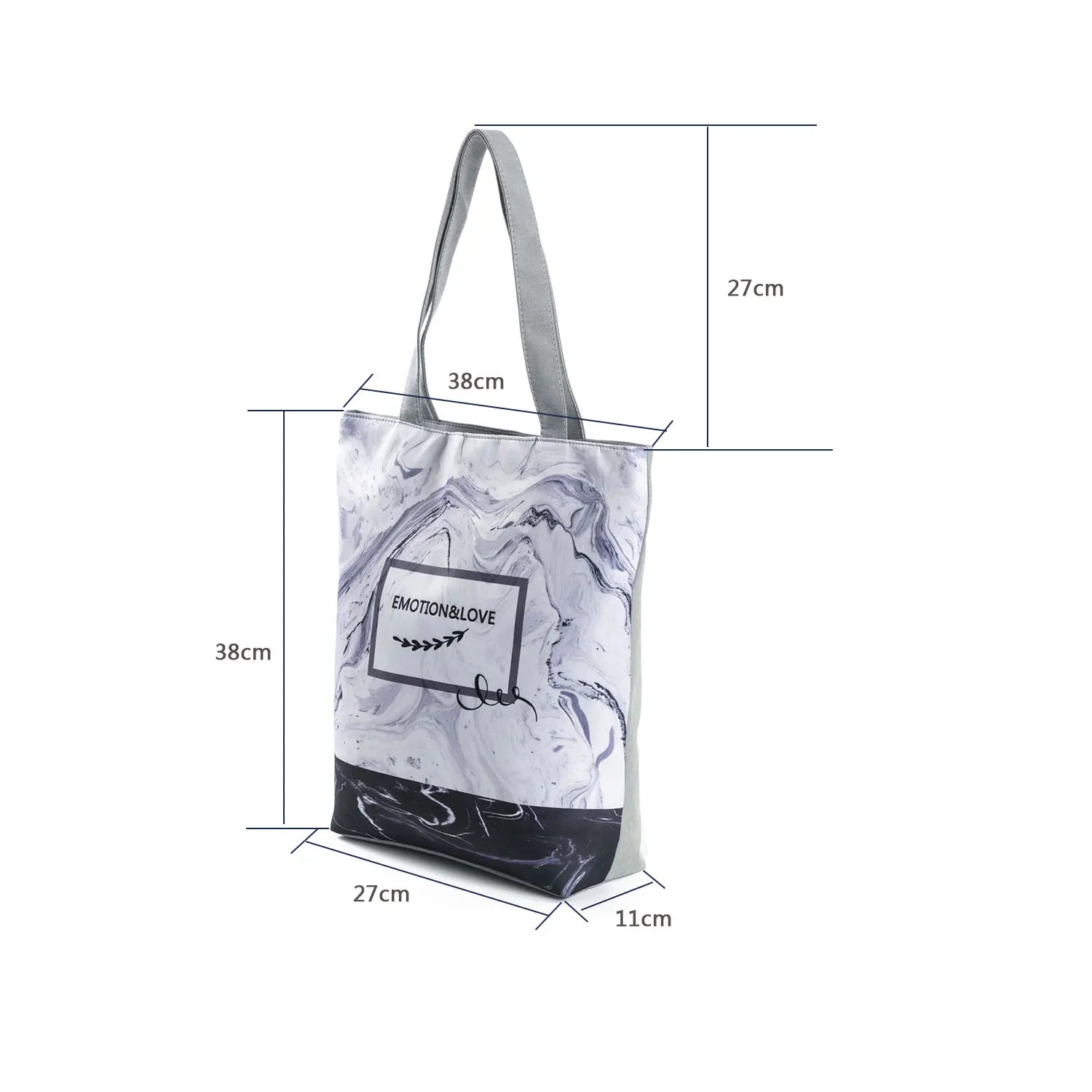 Women Printed Shoulder Bag Reusable Daily Use Women eco Shopping Bag Women Tote