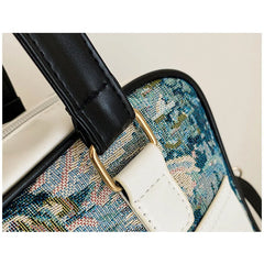 Women Printed Handbags Soft Bread Crossbody Casual Bags Flowers Bag