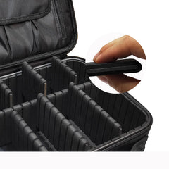Women Professional Cosmetic Case Beauty Brush Makeup Bag Travel Necessary