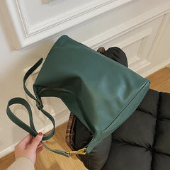 Women Pu Leather Shoulder Bags Large Capacity Messenger Bag