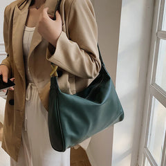 Women Pu Leather Shoulder Bags Large Capacity Messenger Bag