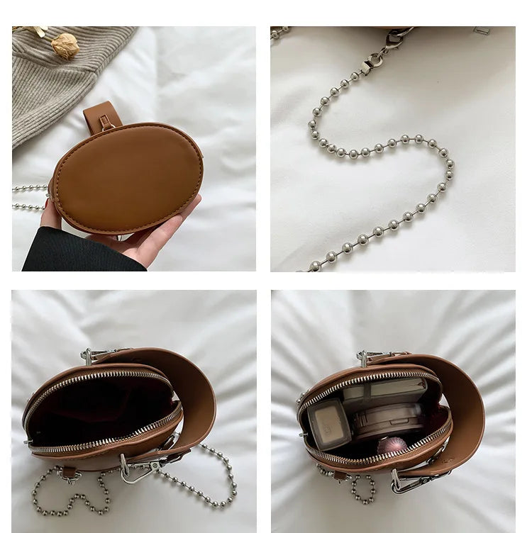 Women Pu Leather Shoulder Hand Bags Casual Outdoor Party Tote
