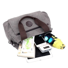 Canvas Shoulder Bag Casual Hobo Handbag Messenger Crossbody Tote Bag