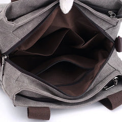 Canvas Shoulder Bag Casual Hobo Handbag Messenger Crossbody Tote Bag