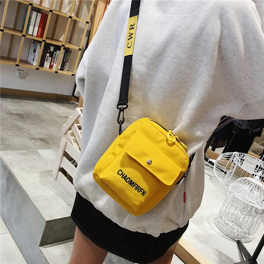 Women Casual Tote Handbag Canvas Shoulder Bag Lightweight Waterproof