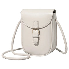 Leather Ladies Bags Mini Shoulder Phone Bag Crossbody Mobile Phone Bag