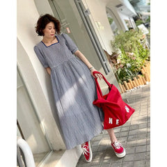 Women Reflective Letters Red Canvas Shoulder Bag Thick Cotton Cloth Handbag Tote
