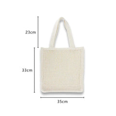 Retro Woven Shoulder Bags Large Capacity Handbags Crochet