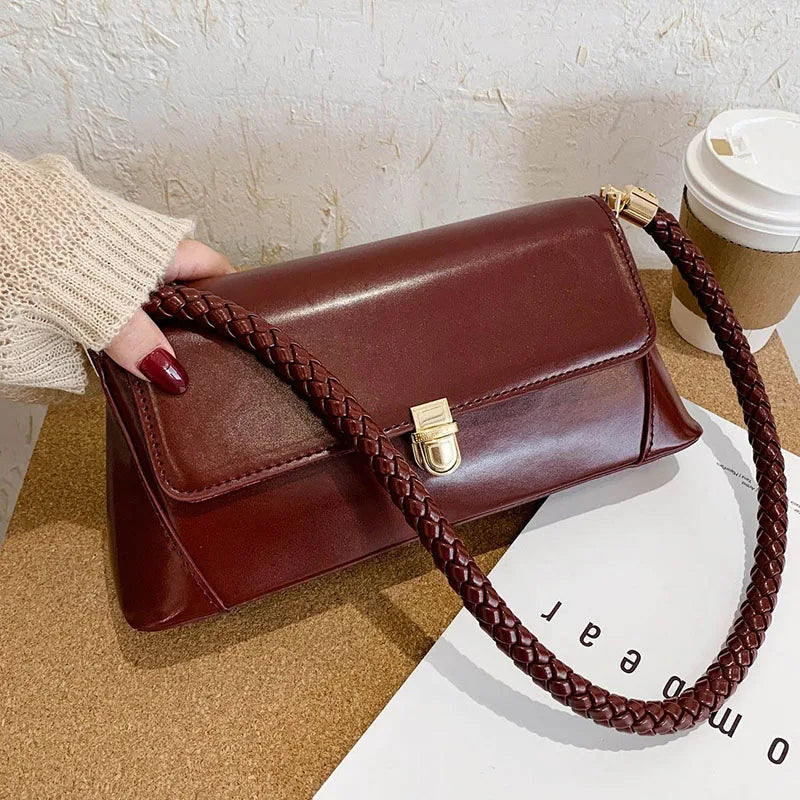 Women Retro Shoulder Bags Vintage Handbag Female Small Subaxillary Bags
