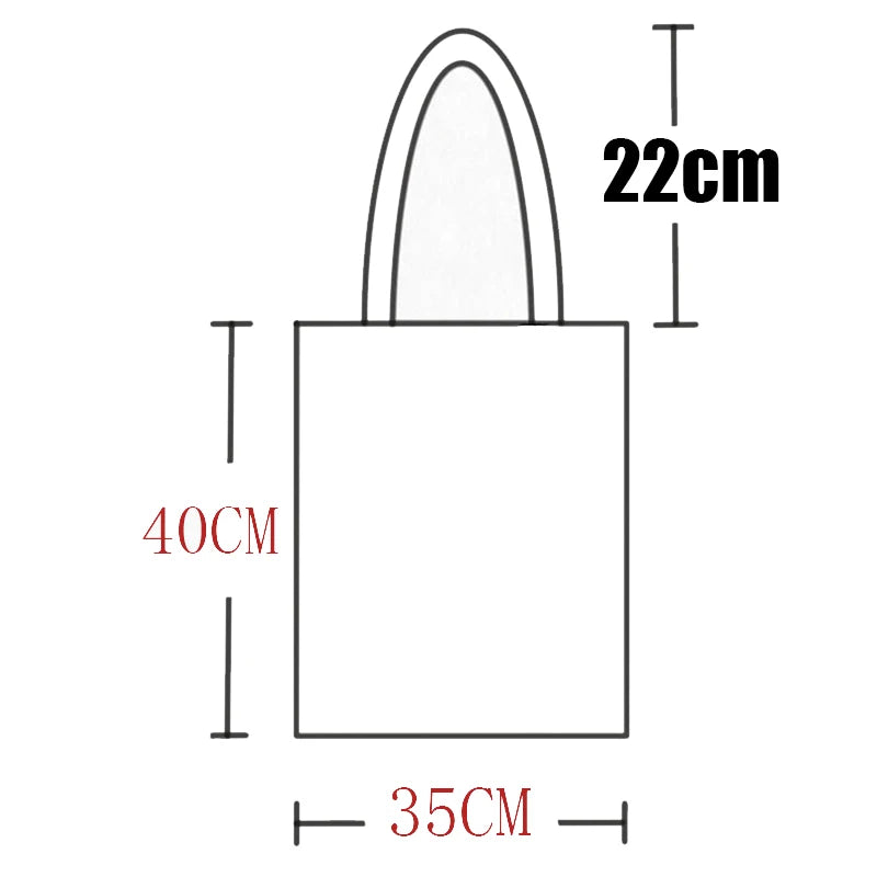 Classic Vintage Music Canvas Shopper Bag