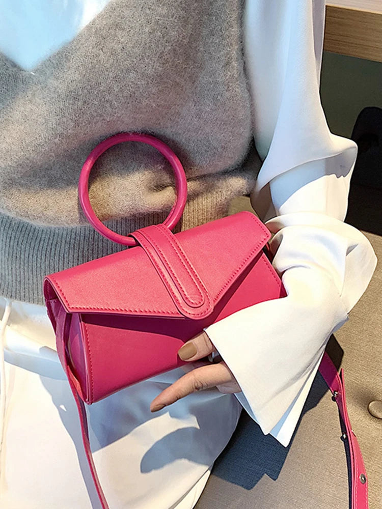 Women's Mini Crossbody Bag Pu Leather Shoulder Clutch